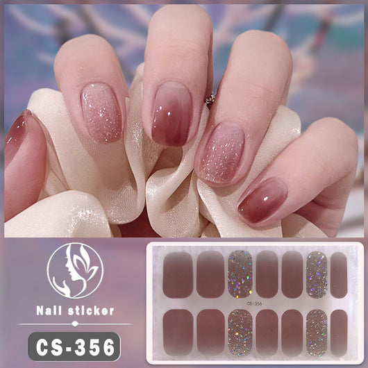 Uñas Postizas Impermeables de Color Sólido para Nail Art - Image 19