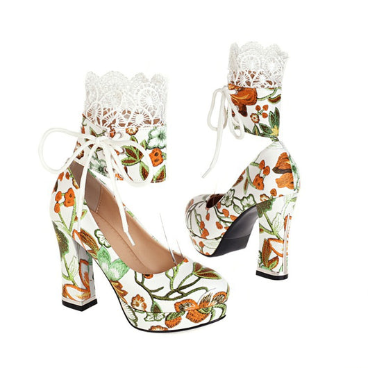 Zapatos de Tacón Grueso para Mujer - Elegancia y Comodidad Primavera-Otoño - Image 14