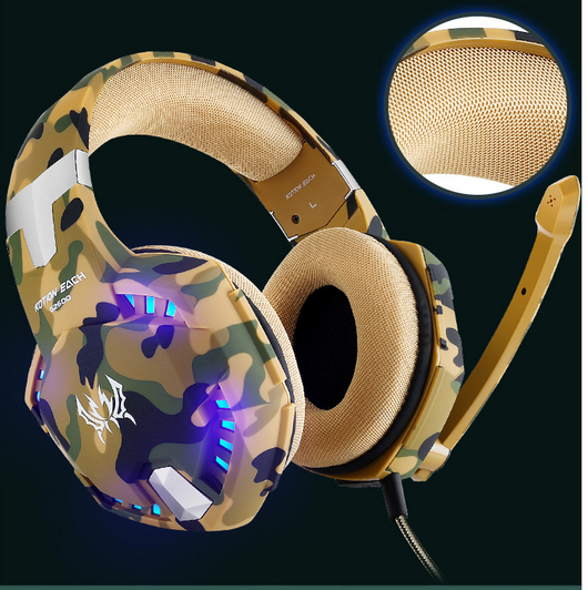 Auriculares Gaming Camuflaje Profesional - Image 10