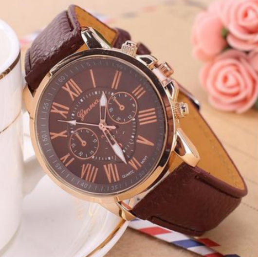 Reloj de Correa Geneva de Tres Ojos - Diseño Doble Cara - Image 10