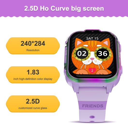 Reloj Inteligente Infantil con Llamadas y GPS Resistente al Agua - Image 12