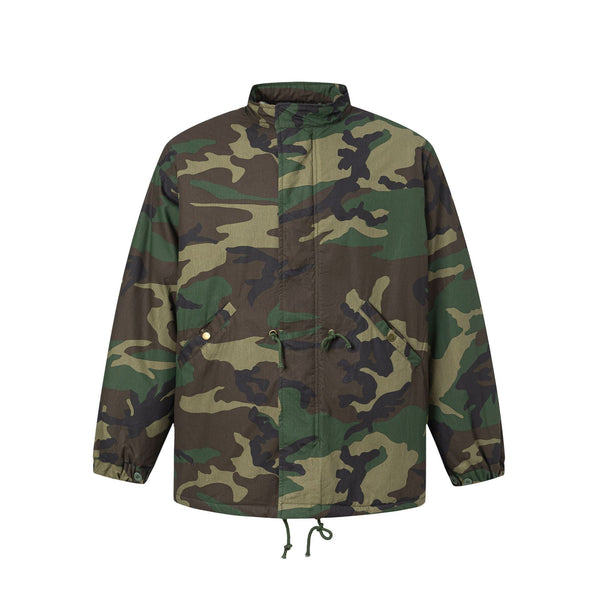 Abrigo Acolchado Camuflaje para Hombre - Diseño Avanzado con Algodón Térmico