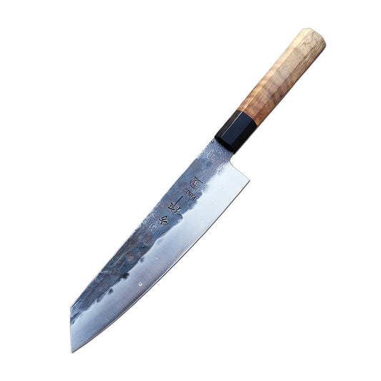 Cuchillo de Chef Forjado en Acero Inoxidable con Patrón Martillado - Image 2
