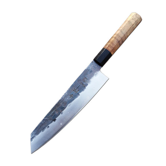 Cuchillo de Chef Forjado en Acero Inoxidable con Patrón Martillado - Image 2