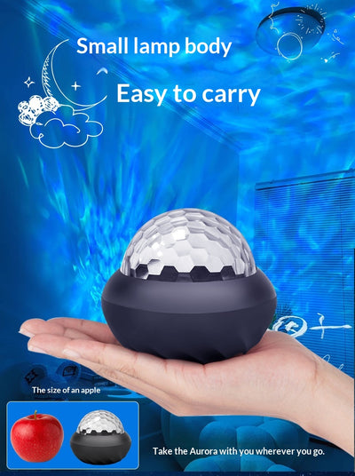 Lámpara de Ambiente Dinámica con Efecto Ondas de Agua - Image 4