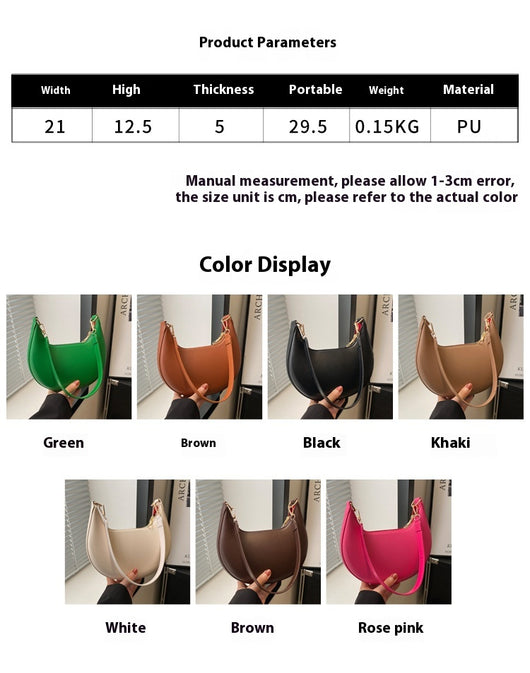 Bolsa Bandolera Minimalista de Un Hombro - Diseño Versátil para Diario - Image 54