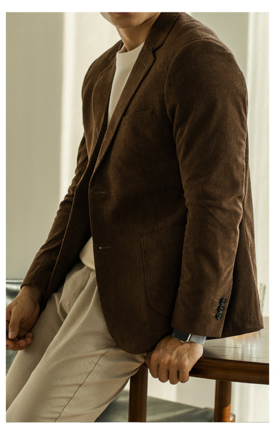 Blazer Slim Fit para Hombre - Primavera y Otoño - Image 20