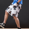 Shorts Rectos con Estampado Creativo