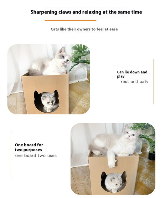 Rascador Vertical para Gatos con Cartón Corrugado Resistente - Image 9