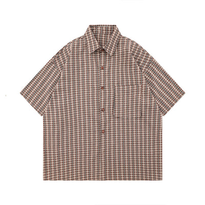 Camisa Retro Japonesa Suelta Estilo Universitario - Image 6