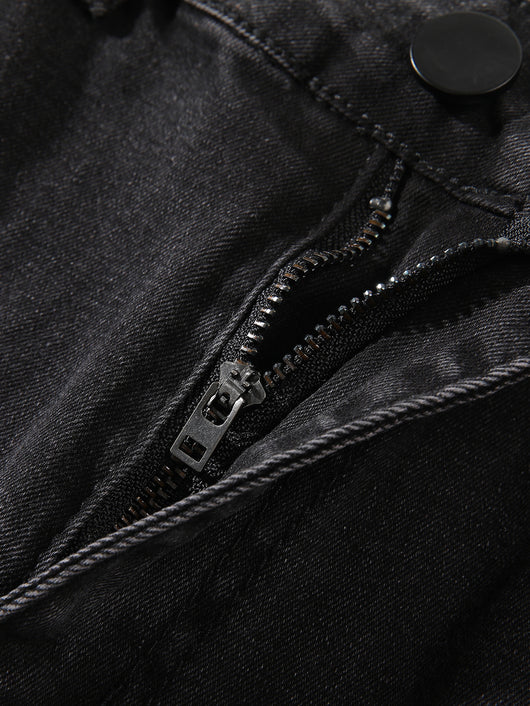 Jeans Skinny Elásticos de Corte Moderno para Hombre - Image 7