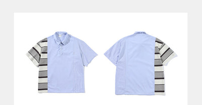 Camisa Casual a Rayas para Parejas - Image 13