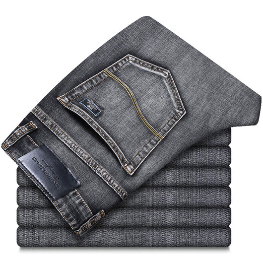 Pantalones vaqueros elásticos para hombre - Image 7