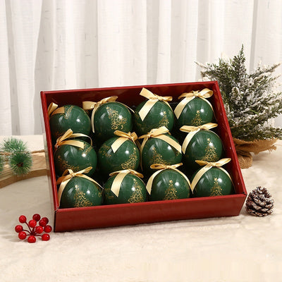 Bola Navideña de Impresión Exquisita - Adorno para Árbol de Navidad - Image 4