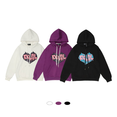 Sudadera Polar con Capucha para Parejas - Estilo Urbano y Cómodo - Image 2