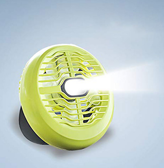 Ventilador Portátil de Camping con Luz LED