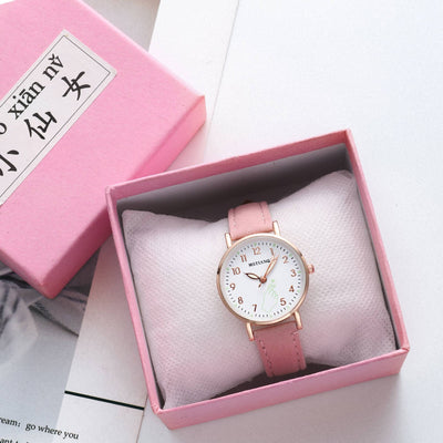 Reloj de Corazón Luminoso para Mujer Versión Coreana - Image 8
