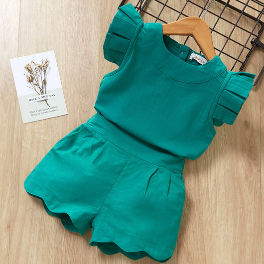 Conjunto Infantil de Niña: Playera y Pantalón Cómodo - Image 27