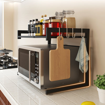 Estante Retráctil para Microondas de Cocina - Image 3