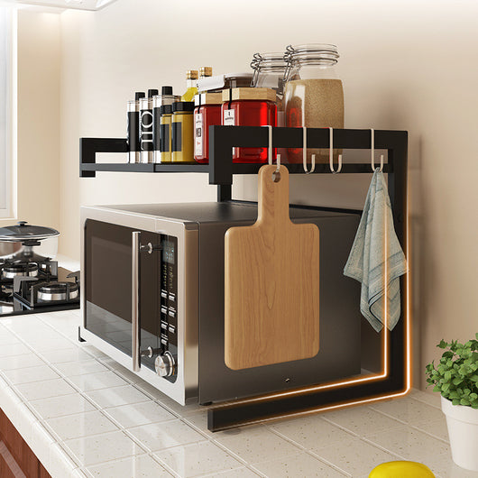 Estante Retráctil para Microondas de Cocina - Image 3