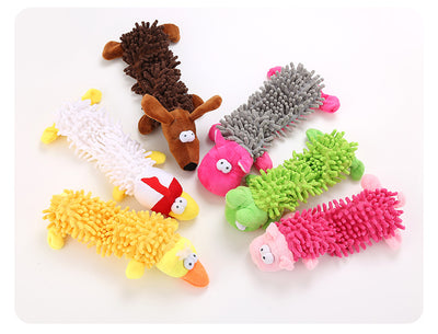 Juguete Mordedor Caballo de Microfibra para Perros - Masticable Dental - Image 11