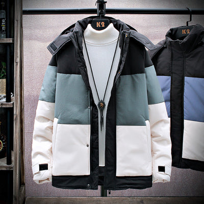 Chaqueta Hoodie de Algodón Grueso y Cálida para Jóvenes - Image 13