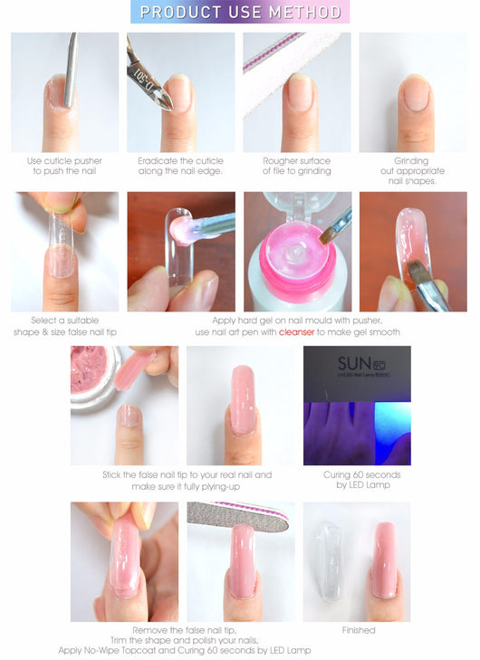 Base de Gel Fotopolimerizable para Extensión de Uñas de Secado Rápido - Image 33
