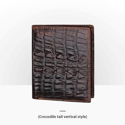 Cartera de Cuero Artesanal Grabada Retro para Hombre - Image 86