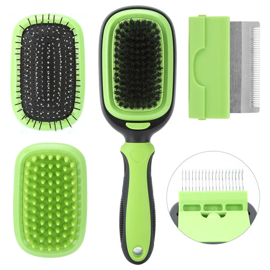 Set Completo de 5 Peines para Aseo y Grooming de Mascotas - Image 10