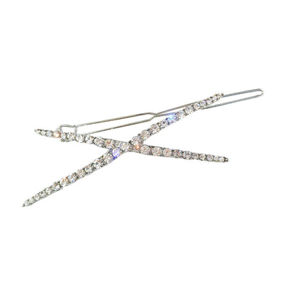 Pasador de Cabello Cruz Diamantado con Borde Brillante - Image 5
