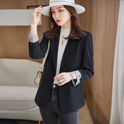 Blazer Ejecutivo Negro Grueso para Otoño e Invierno - Traje Formal Profesional - Image 7