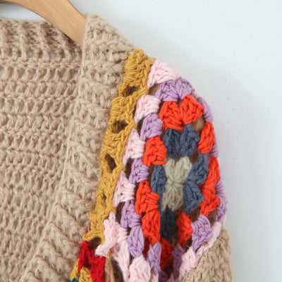 Suéter Holgado con Bordado Floral para Mujer - Image 13