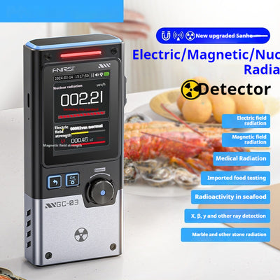 Detector de Radiación Nuclear con Alarma Geiger - Dosímetro Profesional - Image 2