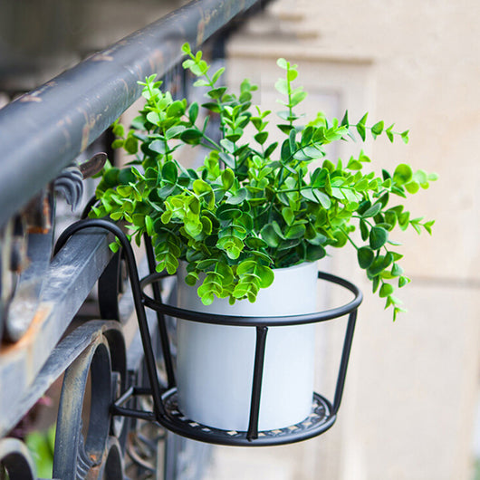 Soporte Metálico Chrome Negro para Macetas - Decoración de Exterior - Image 3