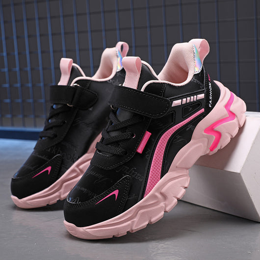 Tenis Casual Impermeables para Niñas con Cuero Resistente - Image 2