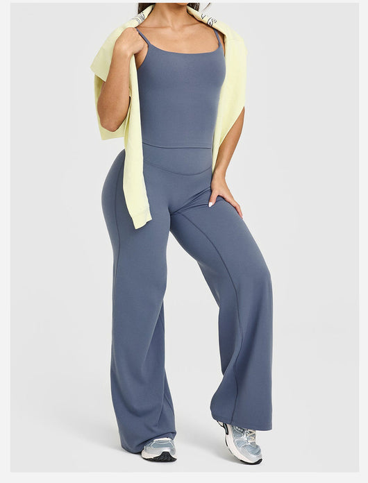 Pantalones Yoga Rectos Moldeadores Cadera Melocotón - Image 17
