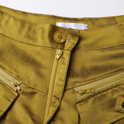 Pantalones Casuales de Cintura Alta Holgados con Diseño Exclusivo - Image 6