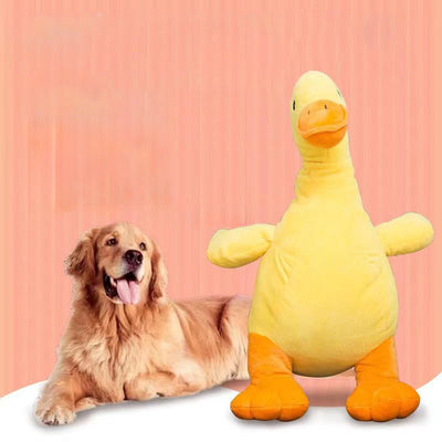 Juguete para Perros Pato Sonoro de Peluche - Resistente y Entretenido - Image 6