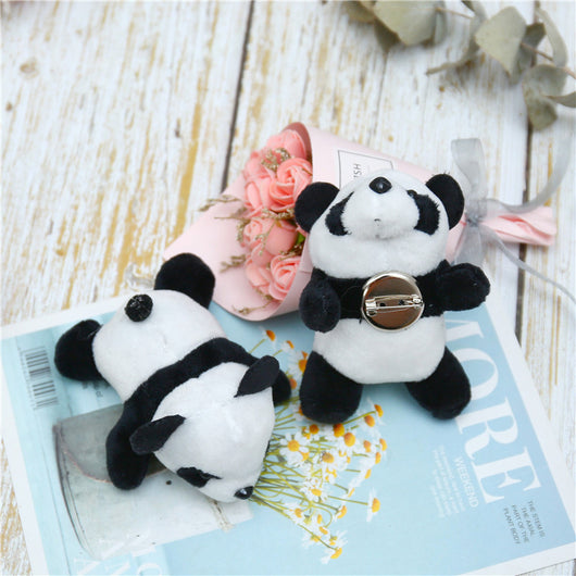 Peluche Panda Rojo de Malla Suave - Image 13