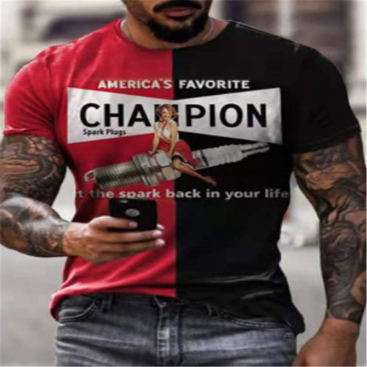 Camiseta Clásica para Hombre - Manga Corta Cómoda y Versátil - Image 22