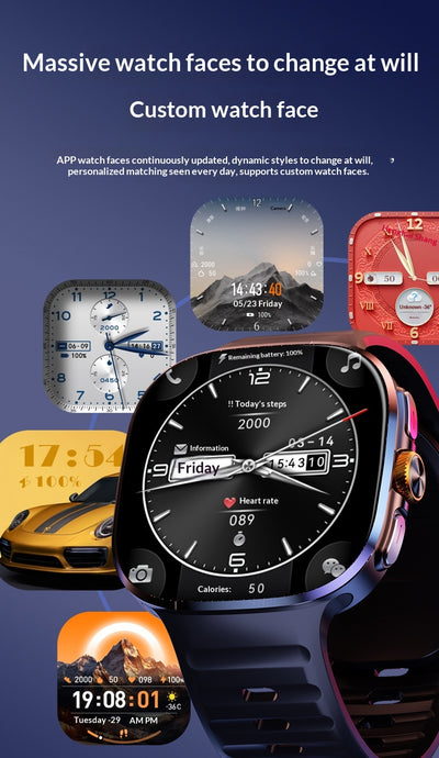 Reloj Inteligente 5G con eSIM - Pantalla Grande Multifunción - Image 27