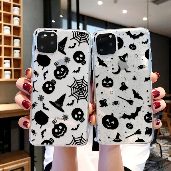 Funda Protectora Transparente Serie Halloween para Dispositivos