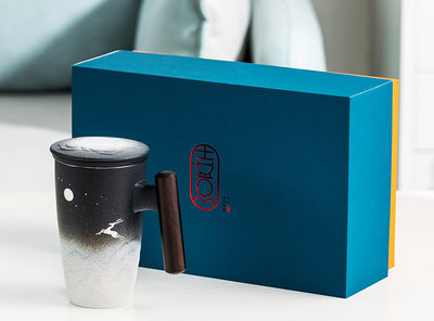 Taza de Té con Filtro Integrado y Tapa para Oficina - Image 12