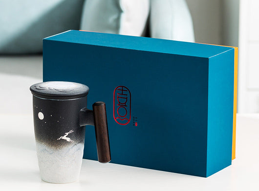 Taza de Té con Filtro Integrado y Tapa para Oficina - Image 12