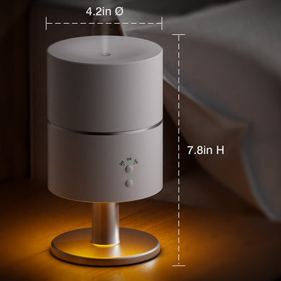 Lámpara de Escritorio con Humidificador y Luz Nocturna Silenciosa - Image 3