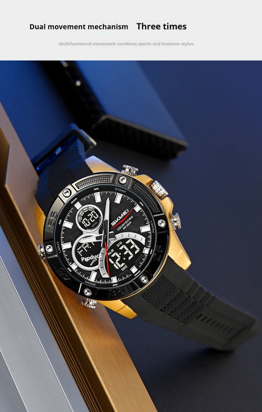 Reloj Digital Multifuncional Resistente al Agua para Hombre - Image 20