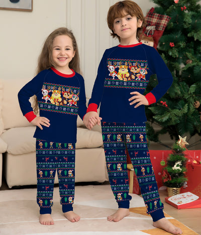 Pijamas Navideños Familiares a Juego - Diseño de Reno y Tartán - Image 8