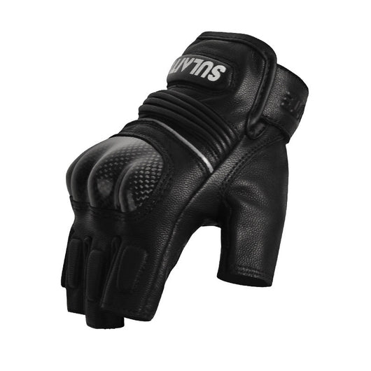 Guantes de Carreras Vintage Rider en Cuero de Oveja y Fibra de Carbono - Image 10