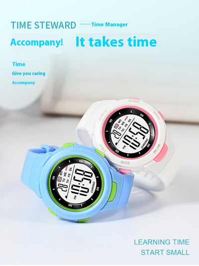 Reloj Electrónico Estudiantil con Correa Luminosa Impermeable y Hebilla de Moda - Image 21
