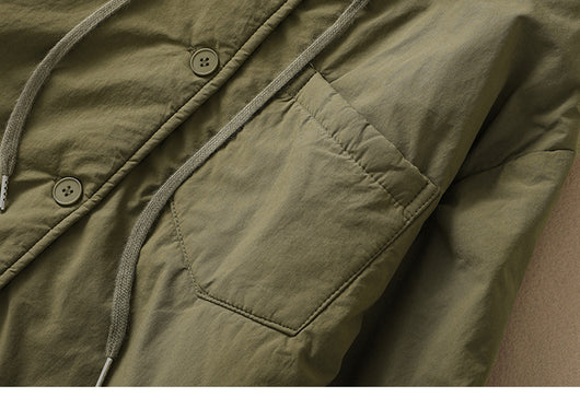 Abrigo Acolchado Elegante Oversize con Capucha para Tallas Grandes - Image 17